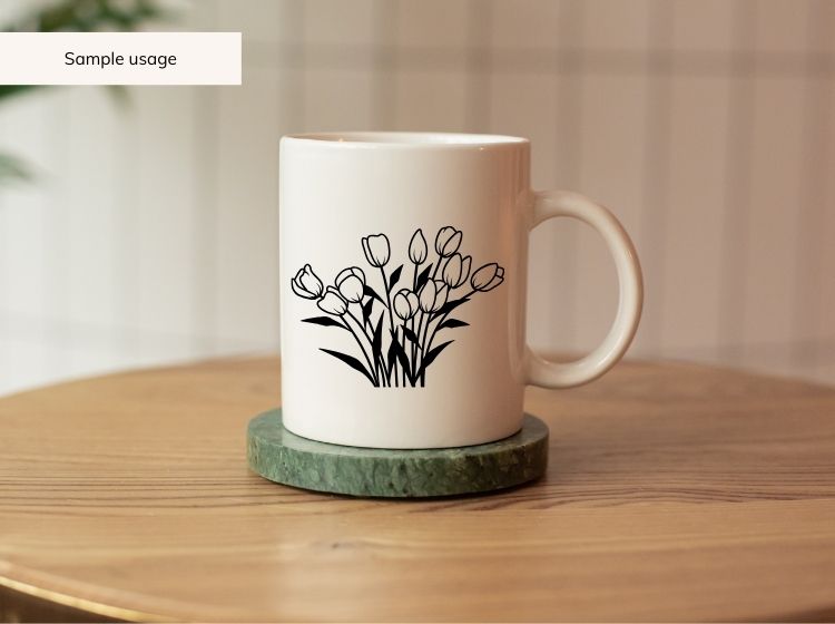 Tulip svg bundle